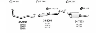 Система выпуска ОГ ASSO купить