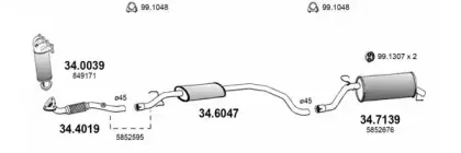 Система выпуска ОГ ASSO купить