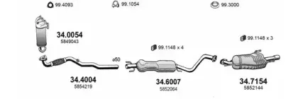 Система выпуска ОГ ASSO купить