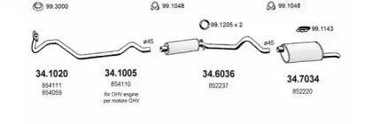 Система выпуска ОГ ASSO купить