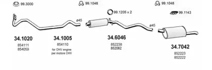 Система выпуска ОГ ASSO купить