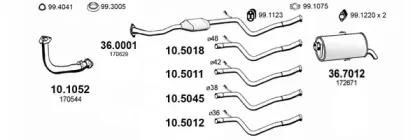 Система выпуска ОГ ASSO купить