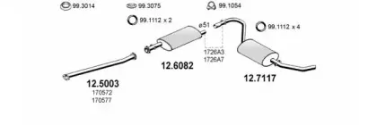 Система выпуска ОГ ASSO купить