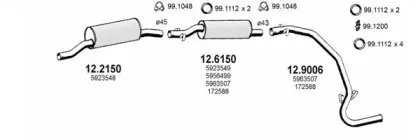 Система выпуска ОГ ASSO купить