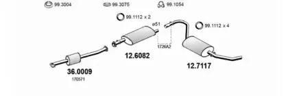 Система выпуска ОГ ASSO купить