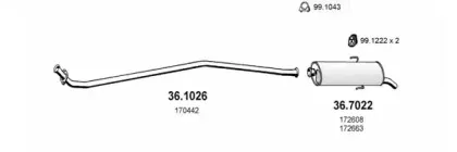 Система выпуска ОГ ASSO купить