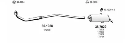 Система выпуска ОГ ASSO купить