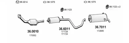 Система выпуска ОГ ASSO купить