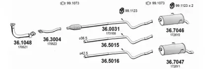 Система выпуска ОГ ASSO купить