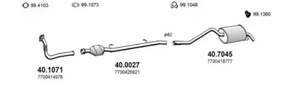 Система выпуска ОГ ASSO купить