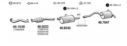 Система выпуска ОГ ASSO купить