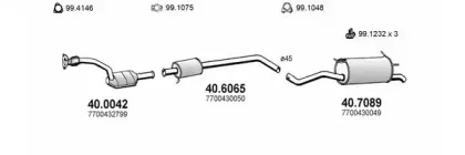 Система выпуска ОГ ASSO купить