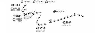 Система выпуска ОГ ASSO купить