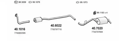 Система выпуска ОГ ASSO купить