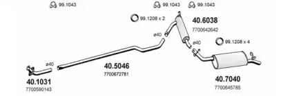 Система выпуска ОГ ASSO купить