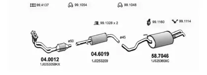Система выпуска ОГ ASSO купить