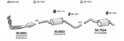 Система выпуска ОГ ASSO купить