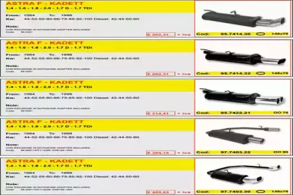 Глушитель для спортивного автомобиля ASSO купить