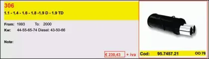 Глушитель для спортивного автомобиля ASSO купить