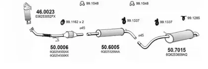 Система выпуска ОГ ASSO купить