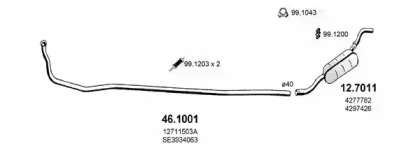 Система выпуска ОГ ASSO купить