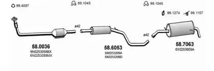 Система выпуска ОГ ASSO купить