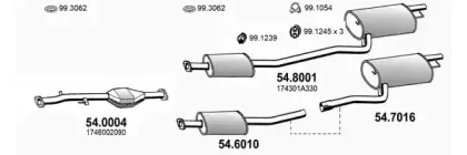 Система выпуска ОГ ASSO купить