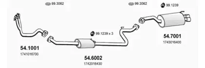 Система выпуска ОГ ASSO купить