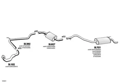 Система выпуска ОГ ASSO купить