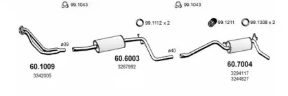 Система выпуска ОГ ASSO купить