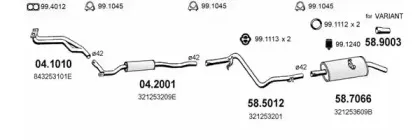 Система выпуска ОГ ASSO купить