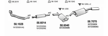 Система выпуска ОГ ASSO купить