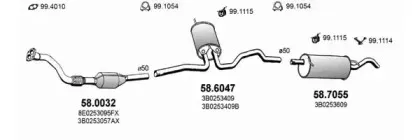 Система выпуска ОГ ASSO купить