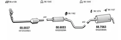 Система выпуска ОГ ASSO купить