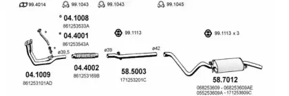 Система выпуска ОГ ASSO купить