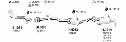 Система выпуска ОГ ASSO купить