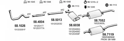 Система выпуска ОГ ASSO купить