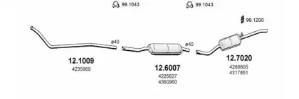 Система выпуска ОГ ASSO купить