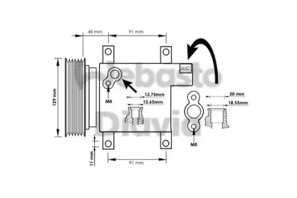 Компрессор, кондиционер WEBASTO купить