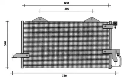 Конденсатор, кондиционер WEBASTO купить