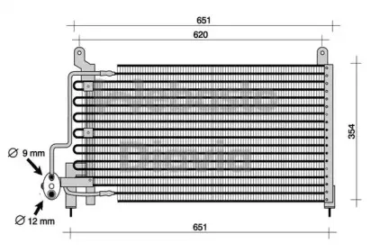 Конденсатор, кондиционер WEBASTO купить