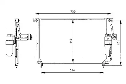 Конденсатор, кондиционер WEBASTO купить