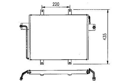 Конденсатор, кондиционер WEBASTO купить