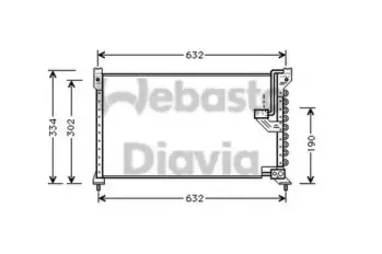 Конденсатор, кондиционер WEBASTO купить