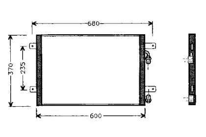 Конденсатор, кондиционер WEBASTO купить