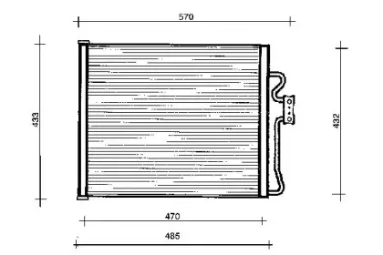 Конденсатор, кондиционер WEBASTO купить
