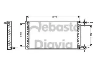Конденсатор, кондиционер WEBASTO купить