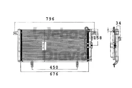 Конденсатор, кондиционер WEBASTO купить