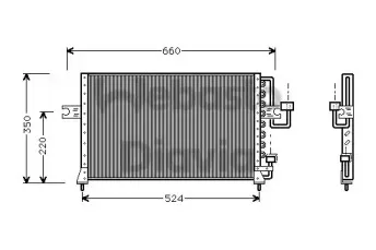 Конденсатор, кондиционер WEBASTO купить