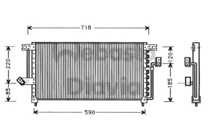Конденсатор, кондиционер WEBASTO купить